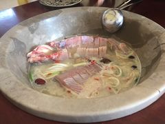 -姚记抚仙湖野生菌石锅鱼庄