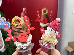 红帽子爷爷和心里鹿鹿-CORNER CONE GELATO酷矿手作霜淇淋(南头古城店)