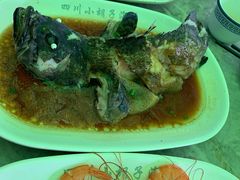 石斑鱼清蒸-四川小胡子海鲜(丁村万人海鲜广场店)
