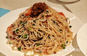 XO Long Crab Stick Stir-Fried Noodles