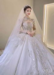 点击看大图 -艾米丽婚纱礼服