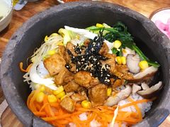 鸡肉石锅拌饭-金石陈朝鲜拌饭(东城万达店)