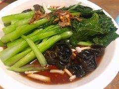 白灼菌菇菜心-新白鹿餐厅(城西银泰城店)