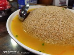 山菌锅巴汤-郑喜旺烧烤(郑州总店)