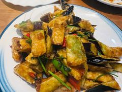 风味茄子-春水锅贴·传统鲁菜(大明湖店)