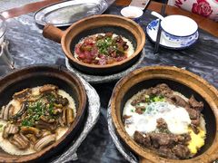 窝蛋牛肉煲仔饭-红星光发煲仔饭(大石街店)