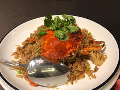 招牌腊味香米蟹-杭州西湖柳莺里酒店·闻莺厅