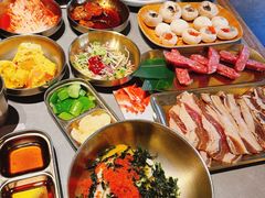 -草家酱蟹炭火烤肉店(珲春南路一店)
