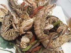 椒盐皮皮虾-来之顺海鲜菜馆·青岛菜·始于1993(栈桥店)