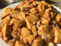 锅塌豆腐-北京龙庆四季香农家饭庄·灶台鱼·碳烤虹鳟鱼(龙庆峡店)