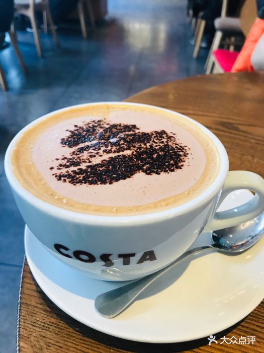costa coffee(国际商场店)杏仁摩卡咖啡图片