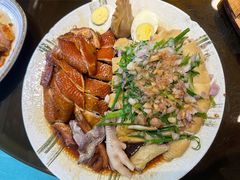 豉油鸡拼白切鸡-粤·向群饭店(泮塘路店)