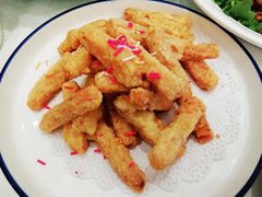 咸蛋黄焗南瓜-大铁勺新津菜(东丽阳光新业广场店)