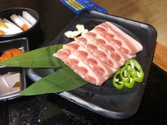 厚切猪五花-九田家黑牛烤肉料理(太奥广场店)