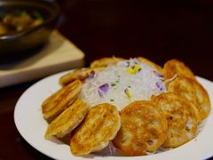 鹅肝酱煎藕夹-万豪中餐厅·粤菜·北京粤财JW万豪酒店