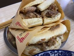 普通腊汁肉夹馍-樊记腊汁肉(竹笆市总店)