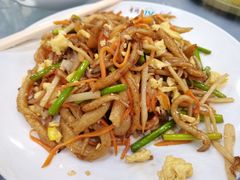 木须炒拨鱼-晋阳饭庄(虎坊桥店)