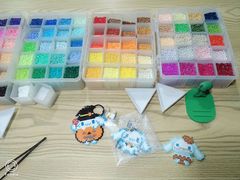 -花栗创意手工馆·小戏拼豆店