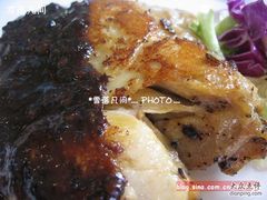 黑椒鸡腿扒-小白桦西餐厅