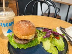 牛肉汉堡-Jamaicablue Coffeeshop(中央广场店)
