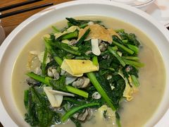菠菜炒牡蛎-501號台州海鲜餐厅(海创园店)