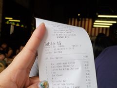 账单-何九海南茶店(鬼仔巷店)