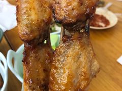 招牌秘烤鸡翅-炒豆合作社(东四总店)