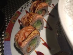 火炙三文鱼芝士-山葵家·创意料理(宁波来福士店)