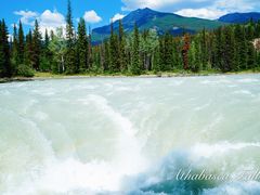 -阿萨巴斯卡瀑布观景点
