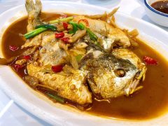 黄花鱼酱油水-阿里元老宋海鲜大排档(明发店)