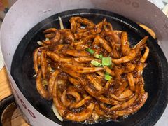 QQ石板鱿鱼-七八冷面·延边朝鲜族美食(欢乐谷店)