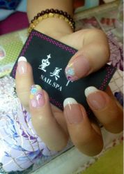 七彩玫瑰夏日里的好心情-星美甲