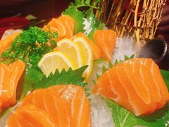 三文鱼刺身-鳗鱼家·深夜食堂(军博店)