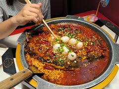 -南锣肥猫·麻辣烤鱼·16年现烤现卖(财富购物中心店)