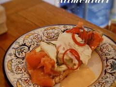 烟熏三文鱼吐司-Alimentari早午餐(安福路店)