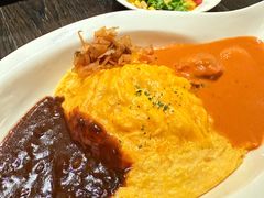 双酱蛋包鸡肉饭-松本楼