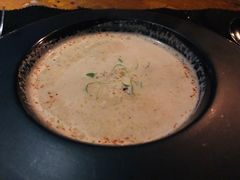 卡布奇诺蘑菇汤配牛肝菌-AZUL by FUEL蓝色·法式酒馆(琶醍店)