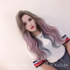 Yishen染发作品-3AM HAIR SALON烫发染发接发
