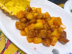 菠萝咕咾肉-芳姨广东砂锅粥(张庄路店)