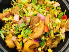 芹菜炒牛筋-横沥牛庄(总店)