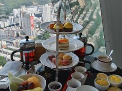 下午茶套餐-君悦酒店·大堂酒吧·高空下午茶·暮色微醺