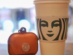 热烤巴旦木牛乳拿铁（大）-星巴克(上海虹桥新天地二店)