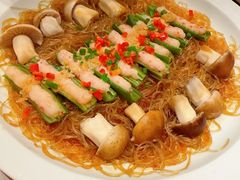 鲜虾酿秋葵-京味斋·北京烤鸭(新源街店)