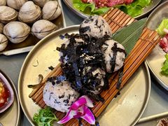 -围炉肉舍•炭烤活鳗•丹东海鲜烤肉(步行街店)