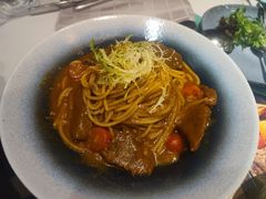 咖喱牛腩意面-尊品牛排(沙湾印象汇店)