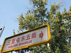 -三里屯东五街银杏大道