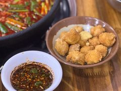 炸豆腐-笔记安顺夺夺粉火锅