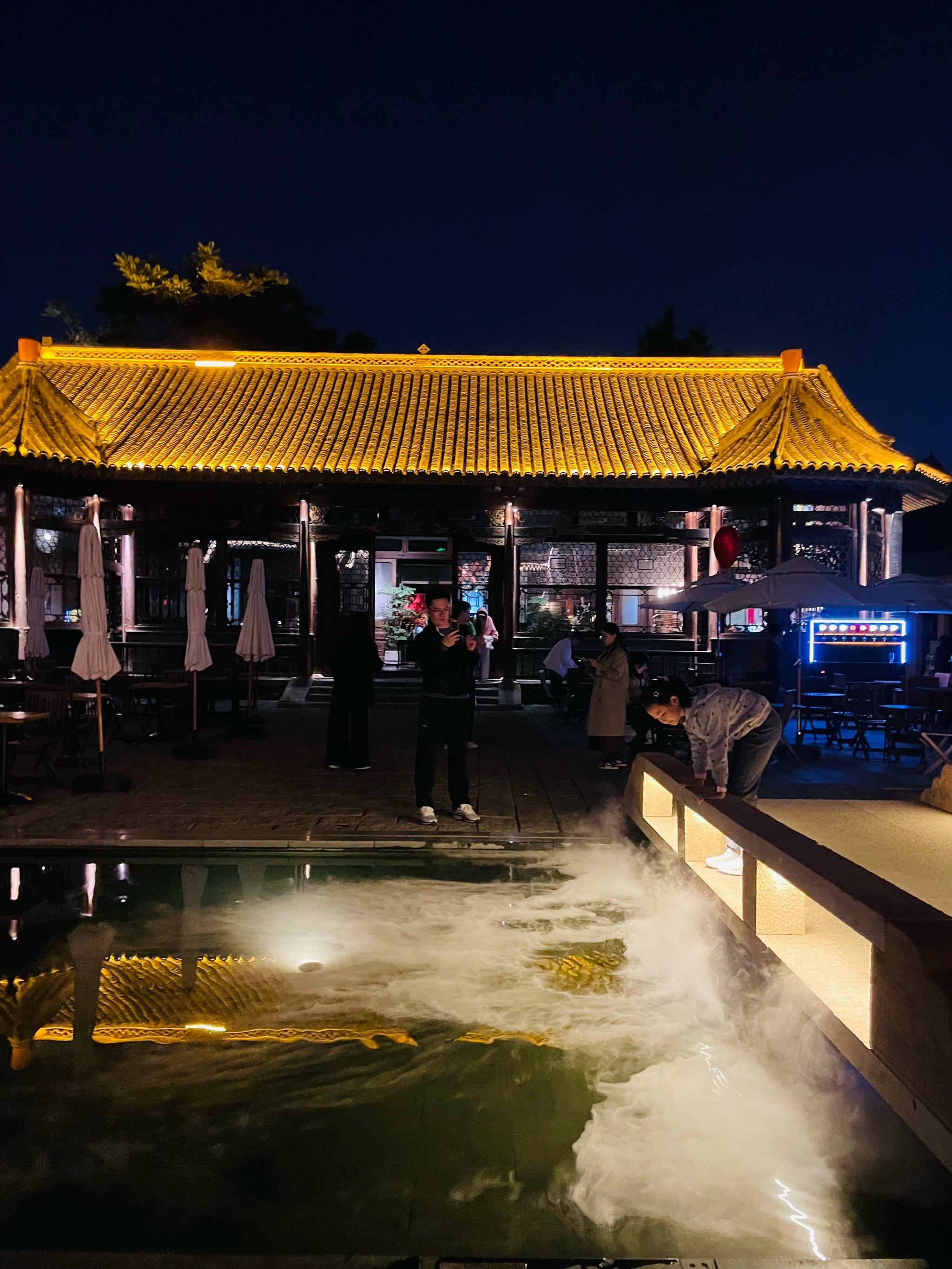 ‼️梦回清朝,这个秋夜坐在五大道樘院里赏月亮!