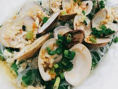 白贝蒸秋葵-东江海鲜酒家(艺都分店)