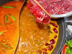 -热火朝天鲜切牛肉火锅(南强街巷店)